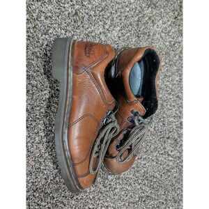 Dr Martens Docs AW004 / 11864 Chunky Y2K Shoes Brown Leather Women's 9 Oxford